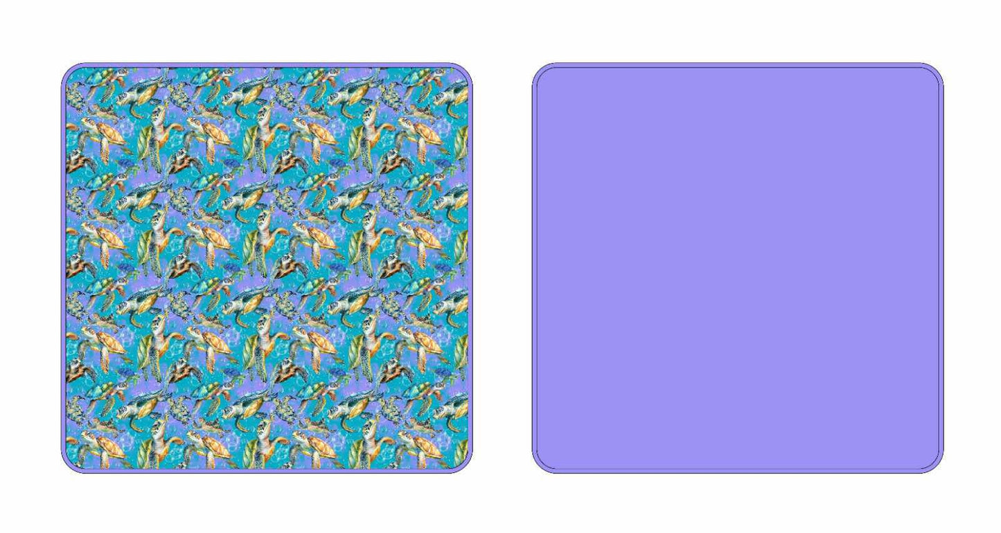 "Turtles" 50x60 Bamboo Blanket PREORDER