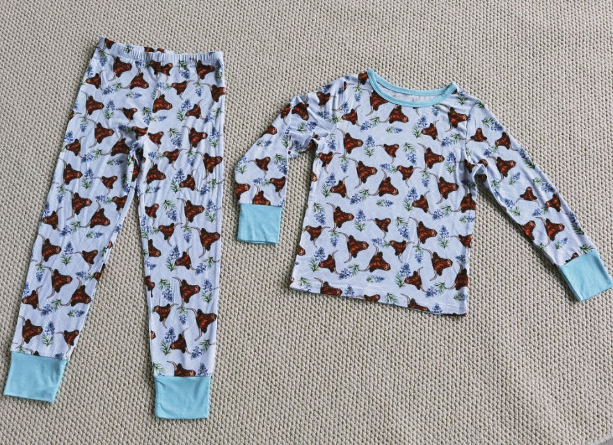 "Better In Texas" Two-piece Bamboo Pajamas PREORDER