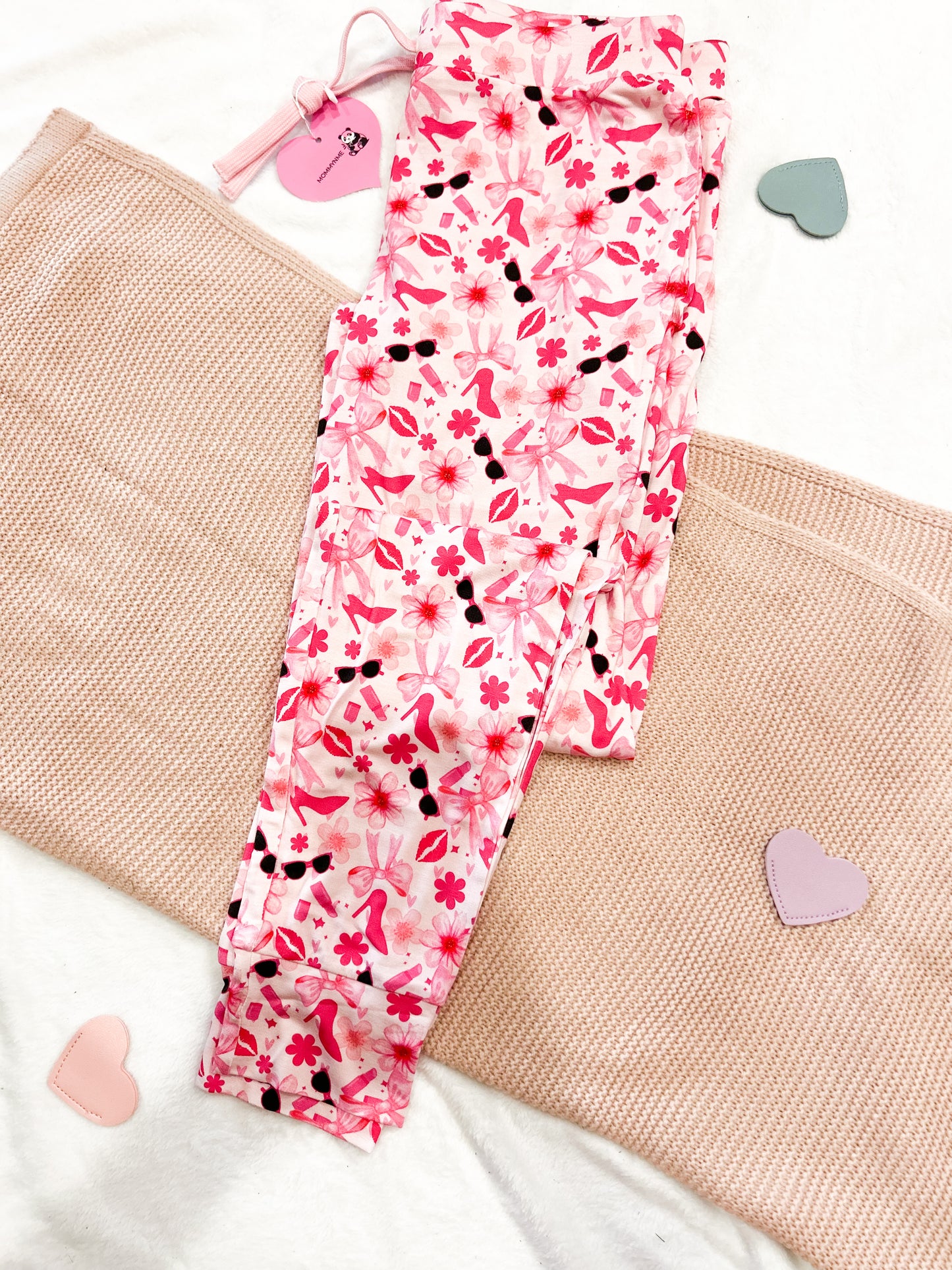 "Let's Go Party" Bamboo Women's Joggers