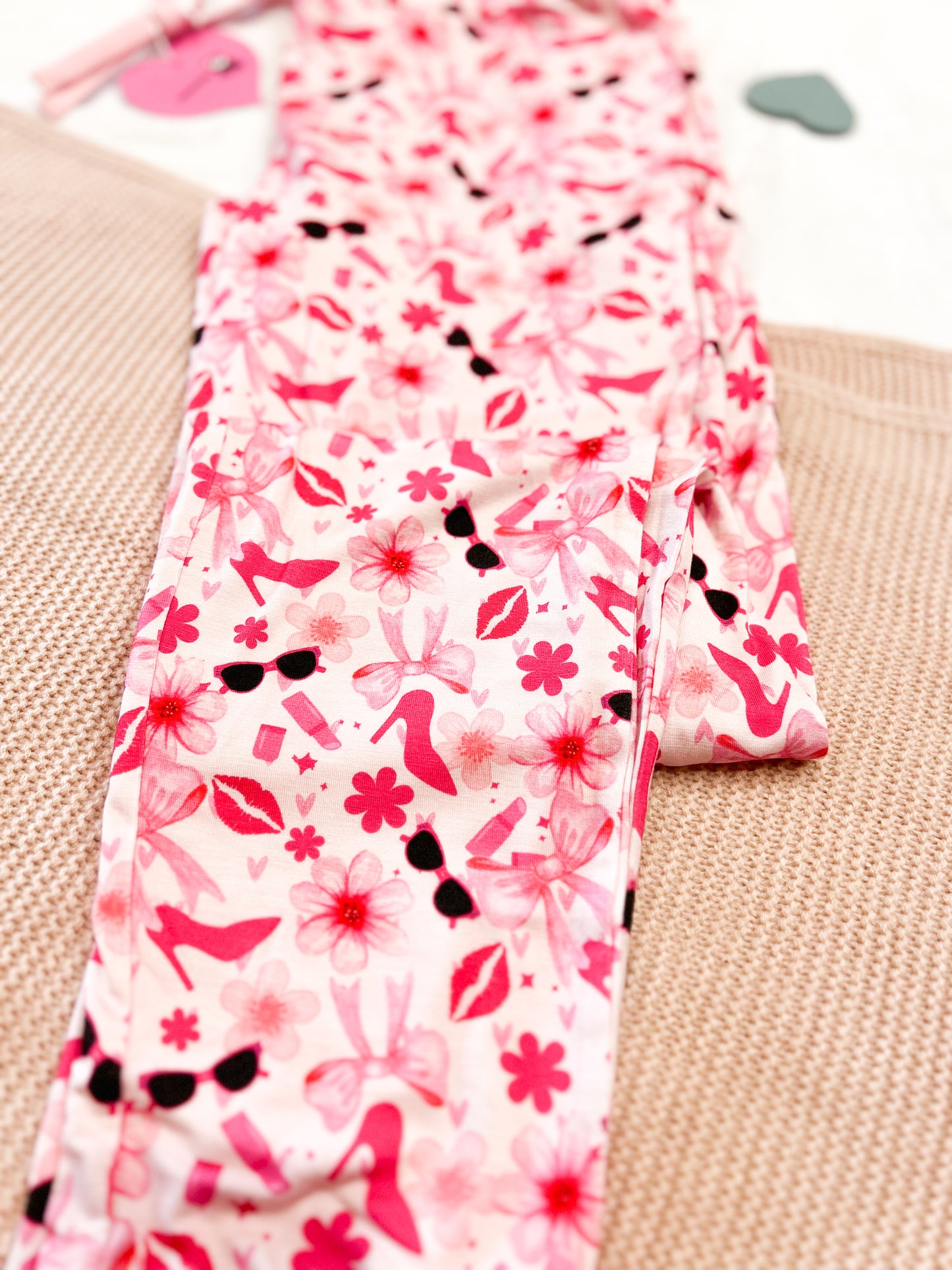 "Let's Go Party" Bamboo Women's Joggers