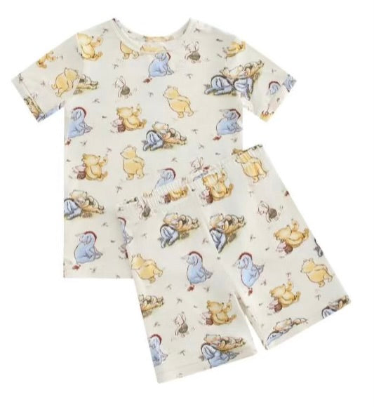 "Acre Woods" Bamboo Short Sleeve Short Set !!PREORDER!!