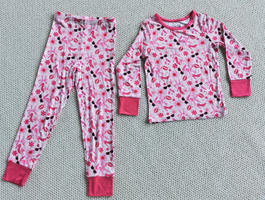 "Let's Go Party" Two Piece Bamboo Pajamas PREORDER